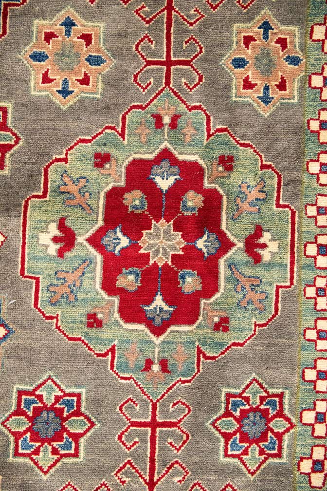 13' 2 x 19' 2 Hand Knotted Kazak Rug