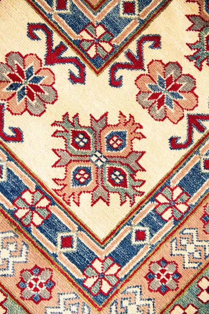 13' 2 x 19' 2 Hand Knotted Kazak Rug