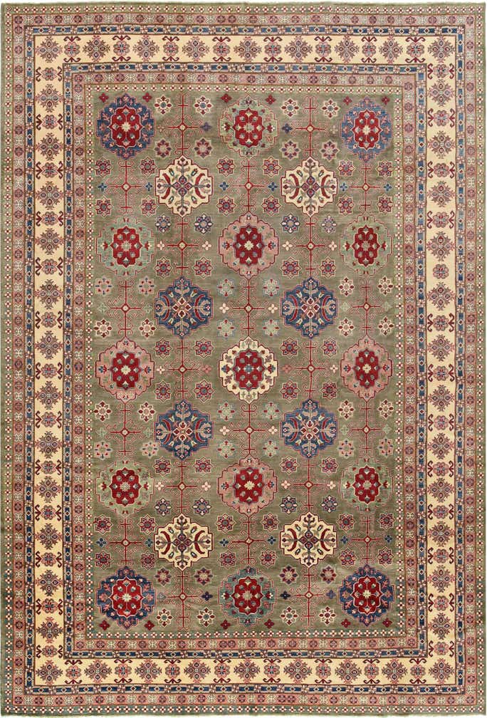 13' 2 x 19' 2 Hand Knotted Kazak Rug