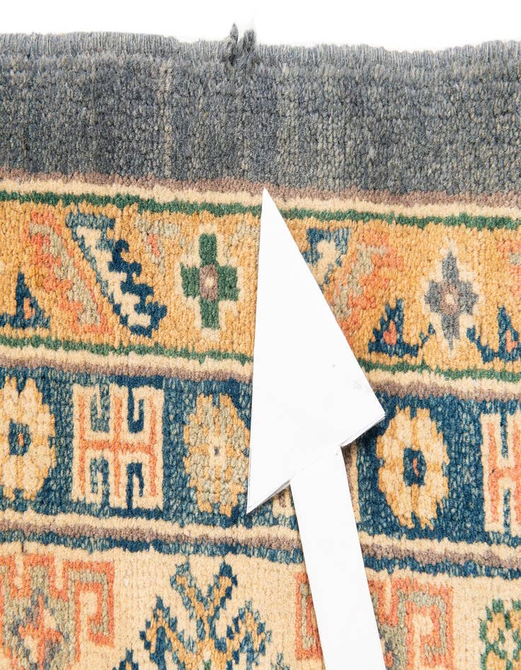 Detail image of 8' 3 x 10' 3  Hand Knotted Kazak Rug