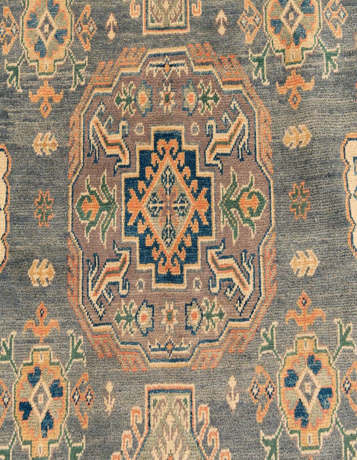 Detail image of 8' 3 x 10' 3  Hand Knotted Kazak Rug
