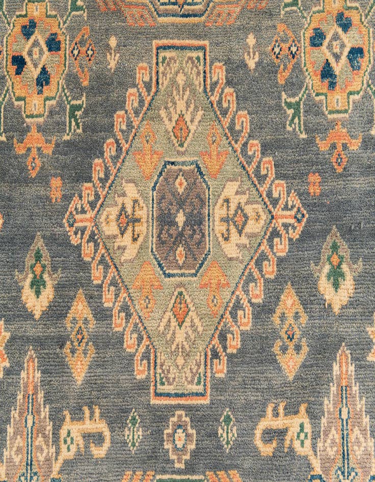 Detail image of 8' 3 x 10' 3  Hand Knotted Kazak Rug