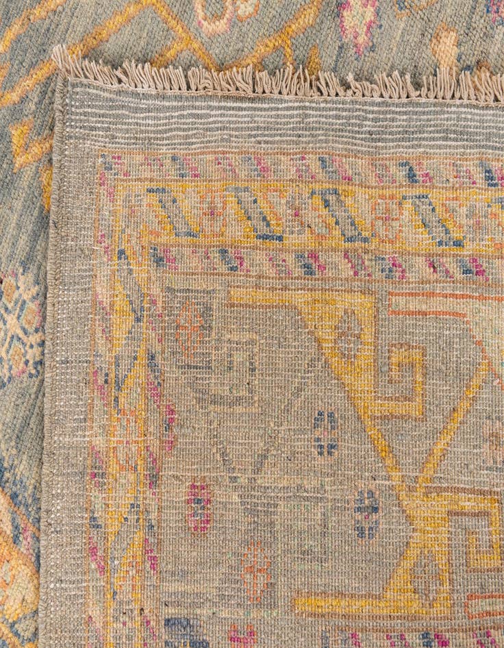 Detail image of 8' 2 x 10'  Hand Knotted Kazak Rug