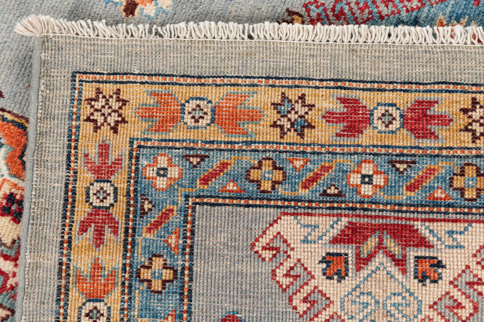 245cm x 350cm anudado a mano Kazak Alfombra