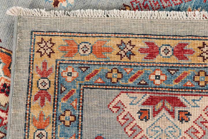 245cm x 350cm Hand Knotted Kazak Rug