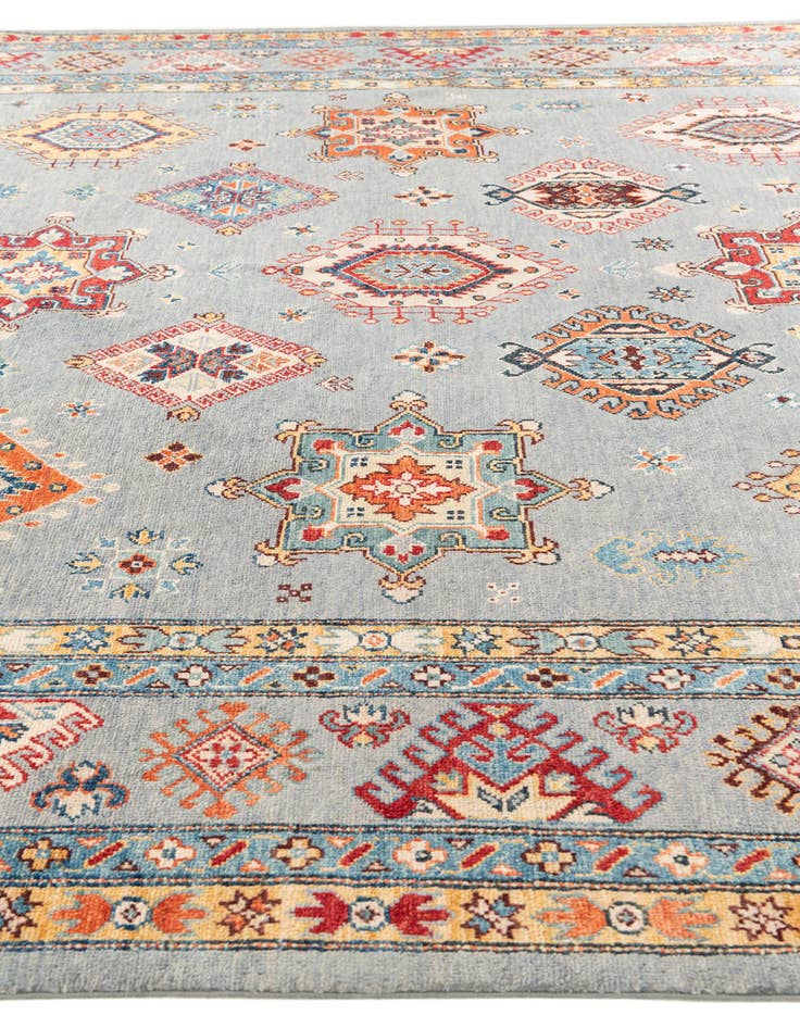 Detail image of 8' x 11' 5 Hand Knotted Kazak Rug
