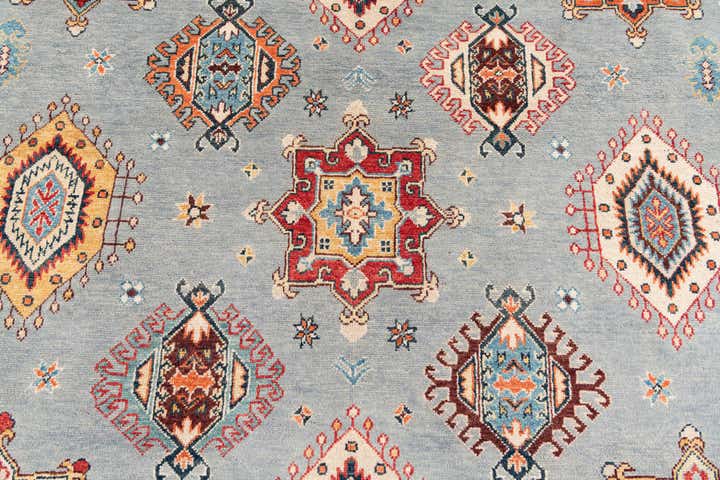 245cm x 350cm Hand Knotted Kazak Rug