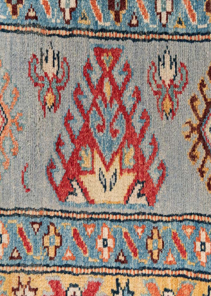 8' x 11' 5 Hand Knotted Kazak Rug