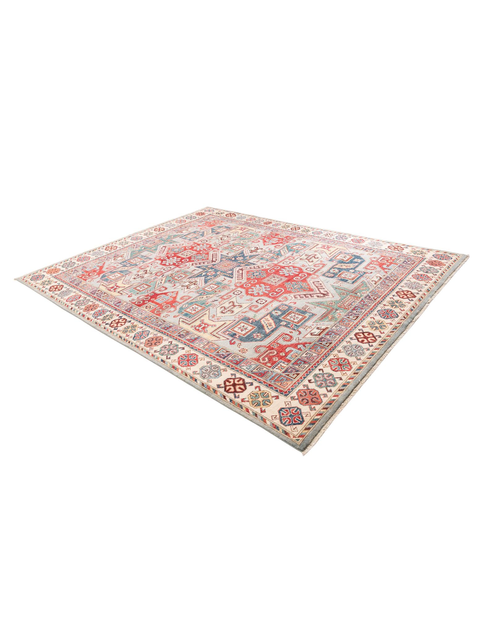 240cm x 300cm anudado a mano Kazak Alfombra
