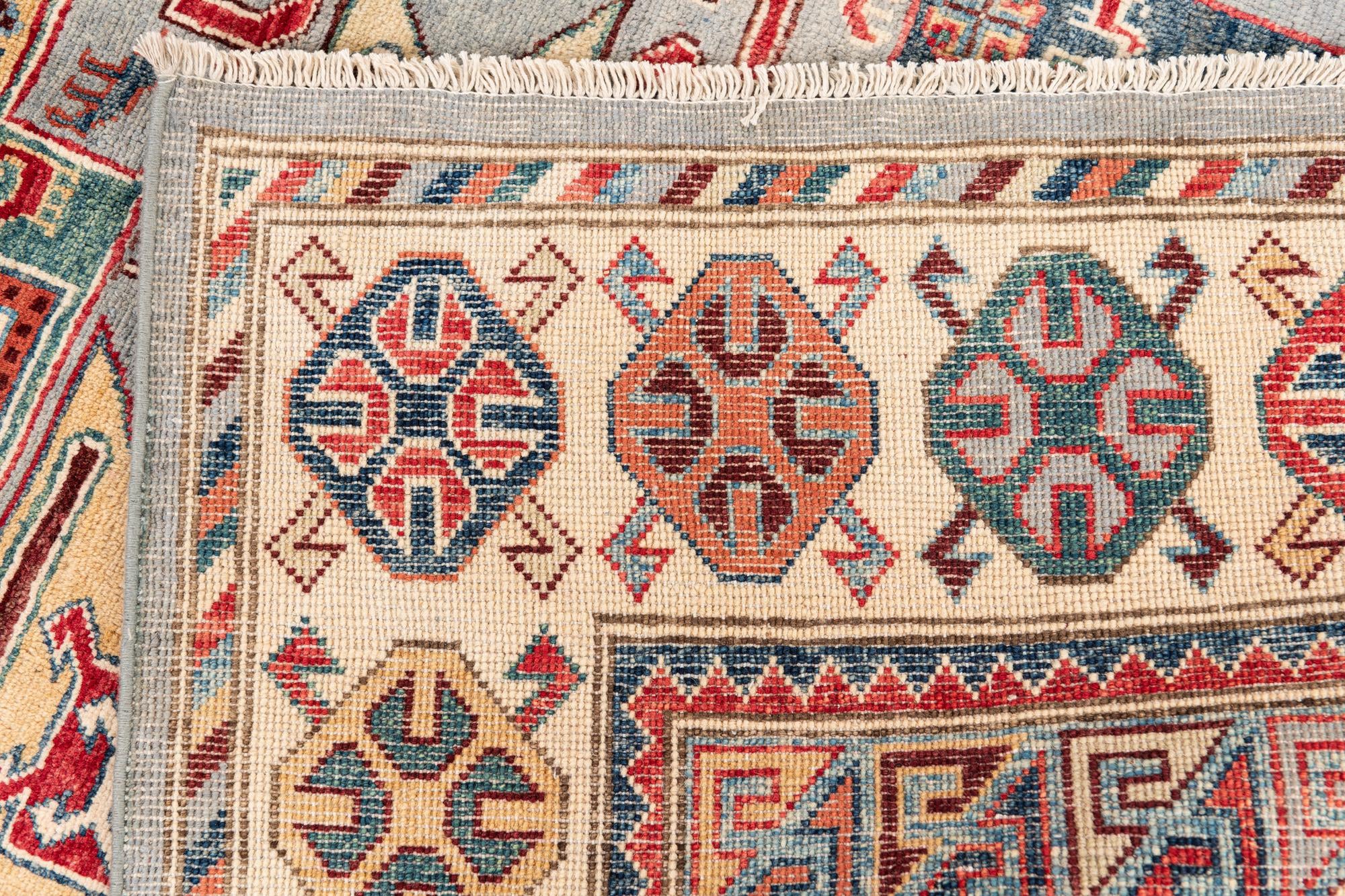 240cm x 300cm anudado a mano Kazak Alfombra