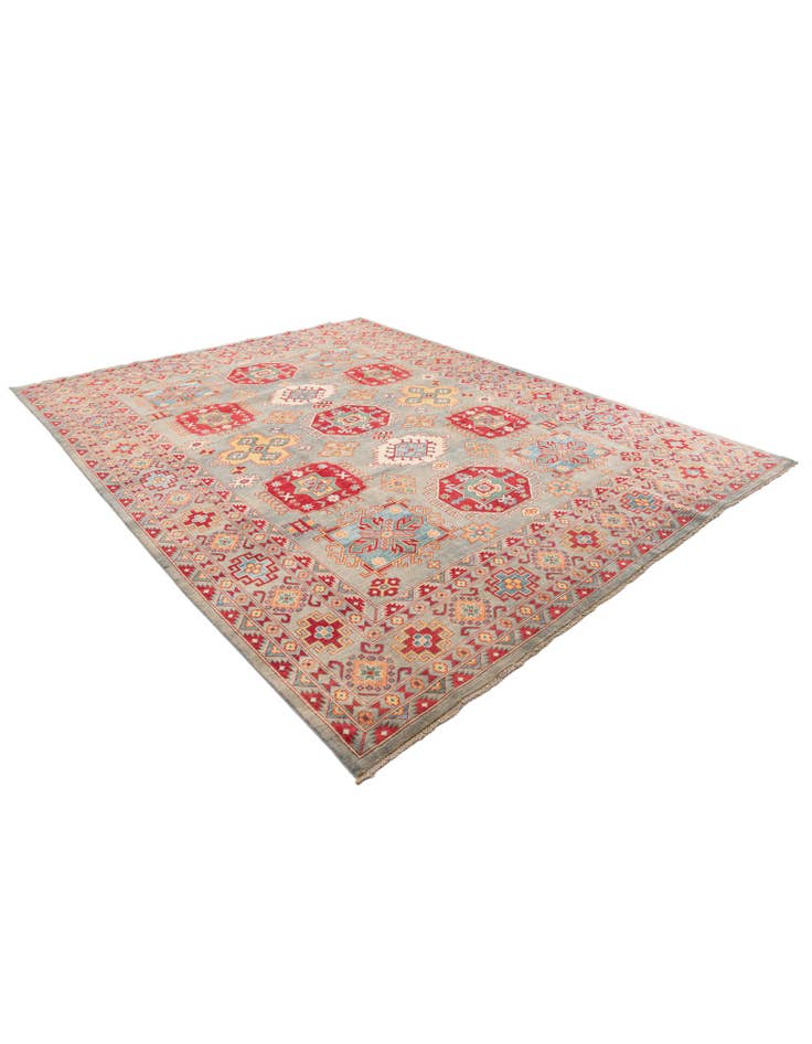 Detail image of 9' x 11' 10  Hand Knotted Kazak Rug