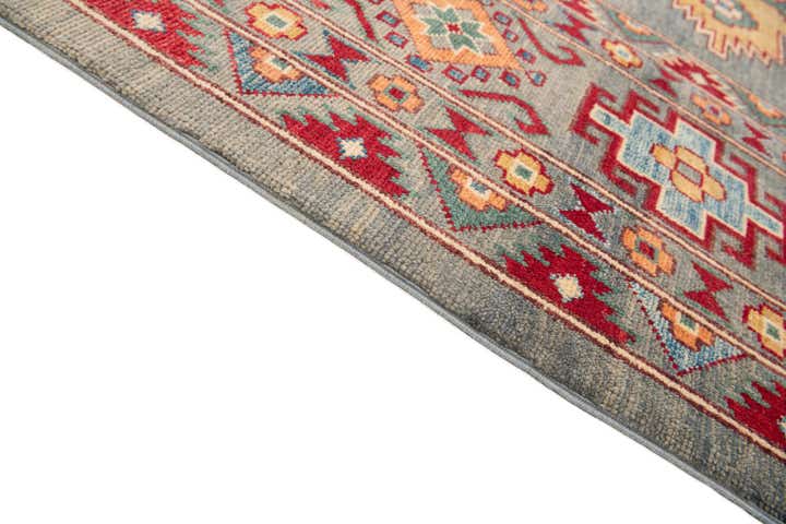 9' x 11' 10 Hand Knotted Kazak Rug