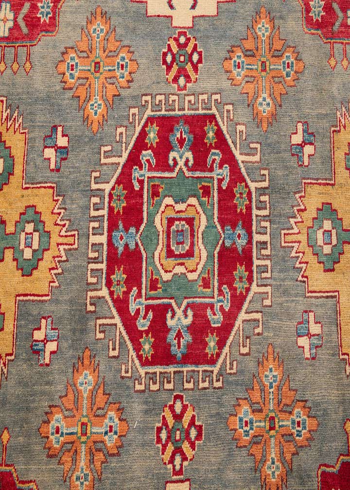 9' x 11' 10 Hand Knotted Kazak Rug