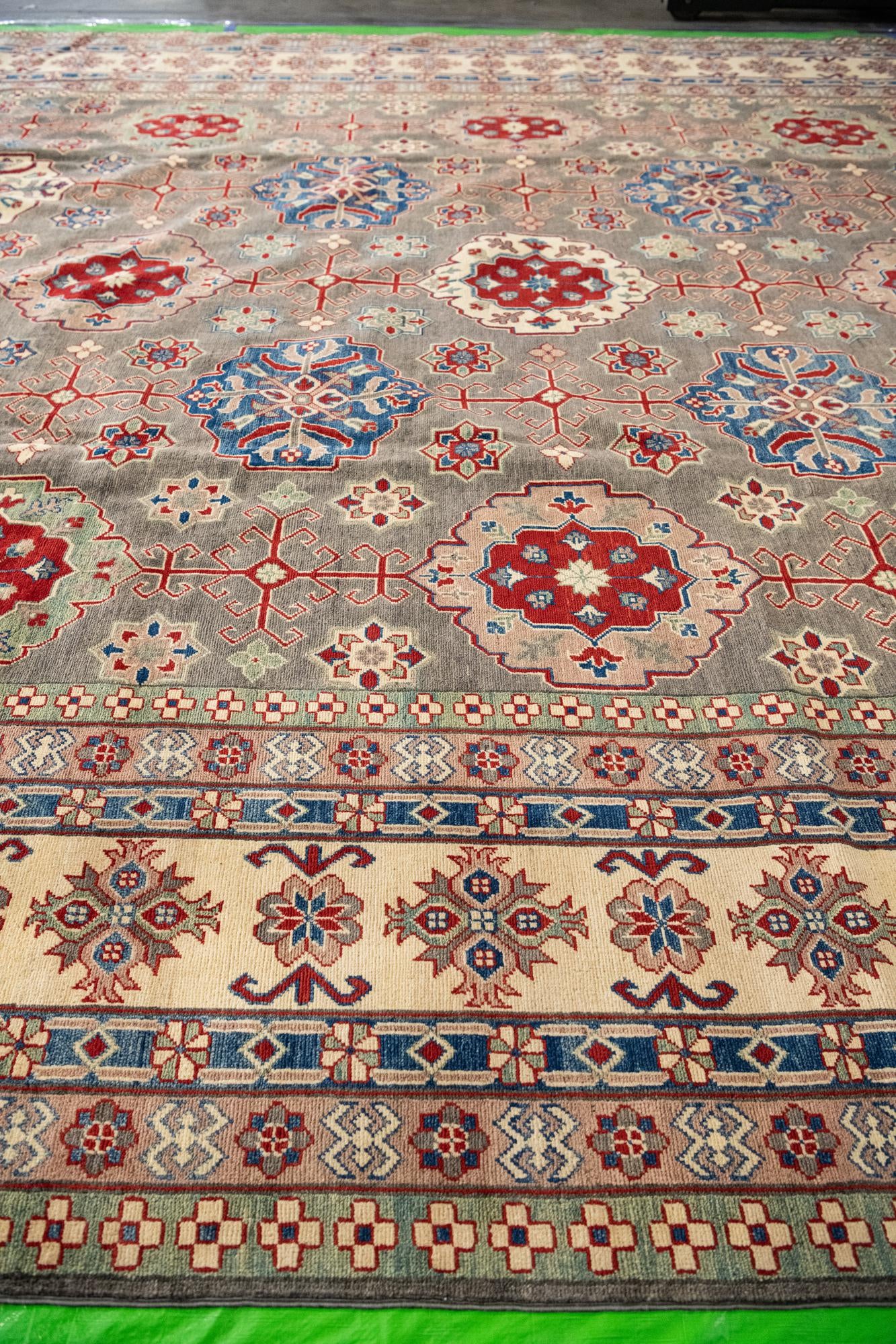 13' x 19' 2 Hand Knotted Kazak Rug