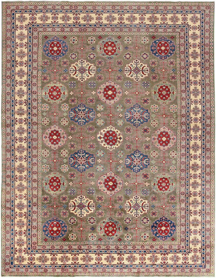Detail image of 13' x 19' 2 Hand Knotted Kazak Rug