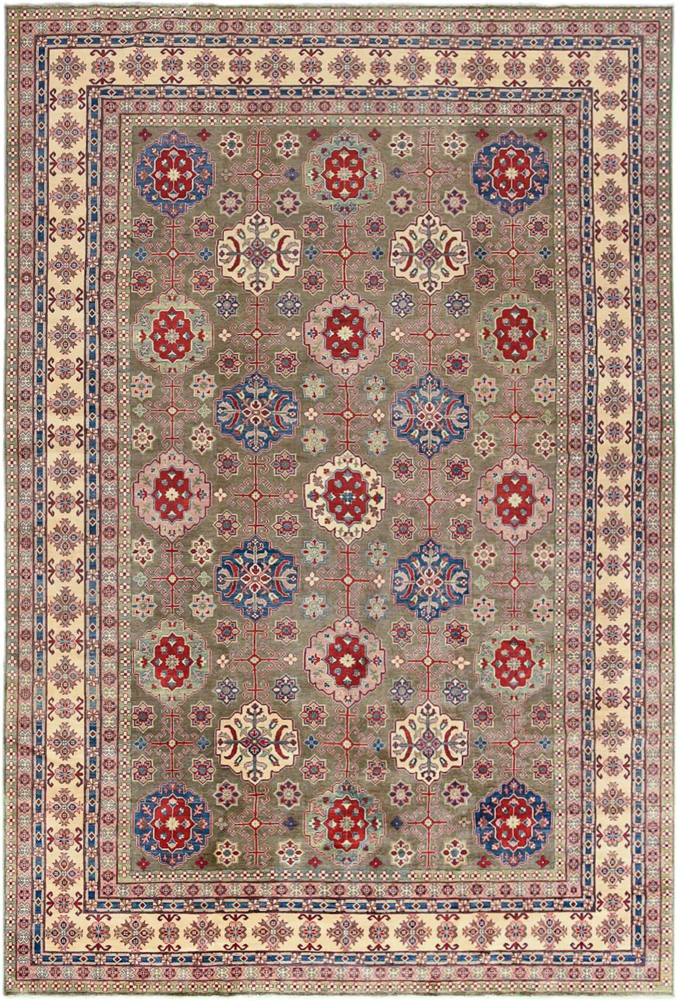 13' x 19' 2 Hand Knotted Kazak Rug