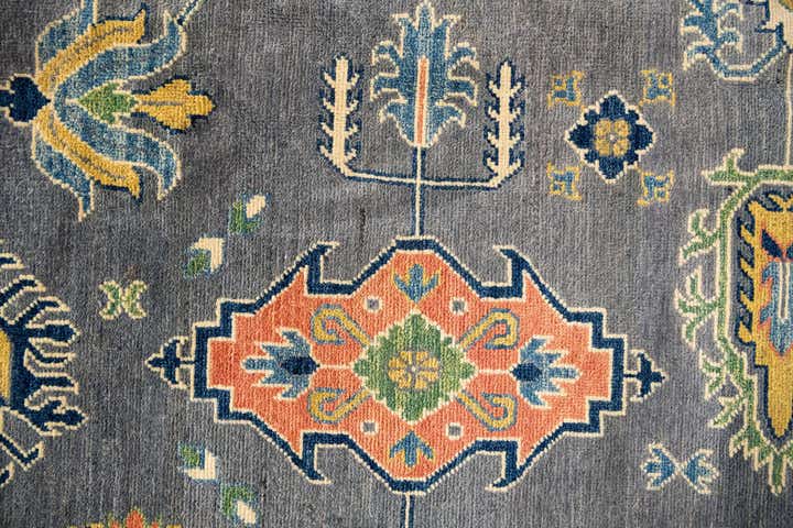 12' 2 x 15' 2 Hand Knotted Kazak Rug