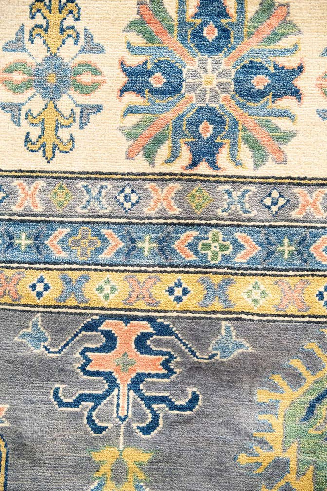 12' 2 x 15' 2 Hand Knotted Kazak Rug