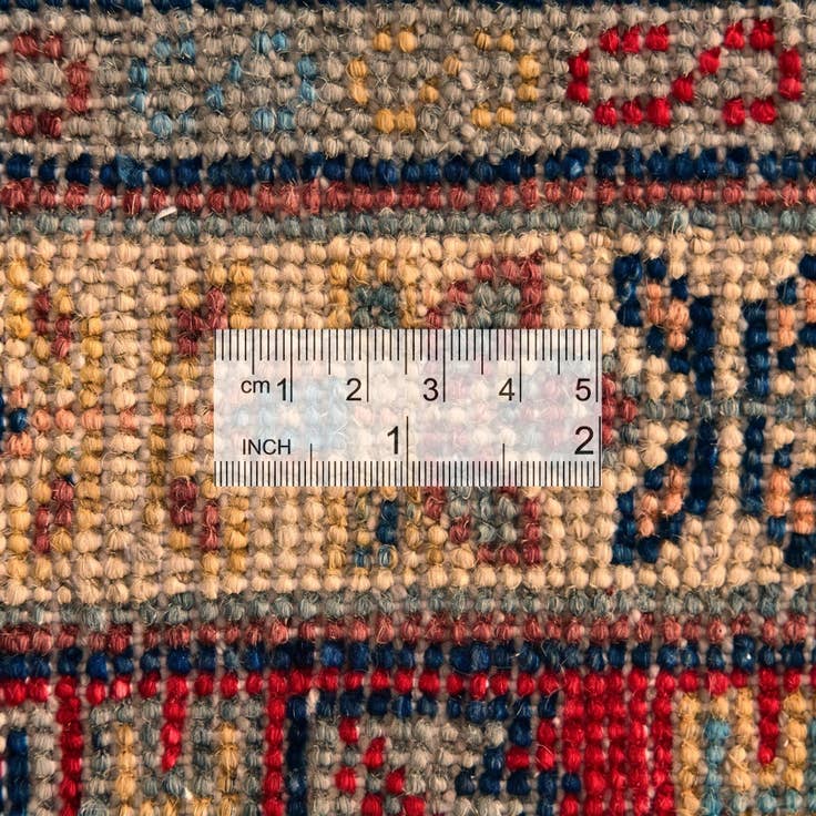Detail image of 6' 7 x 9' 10 Hand Knotted Kazak Rug