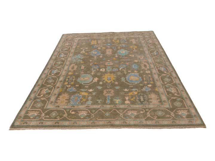6' 8 x 9' 11 Hand Knotted Kazak Rug