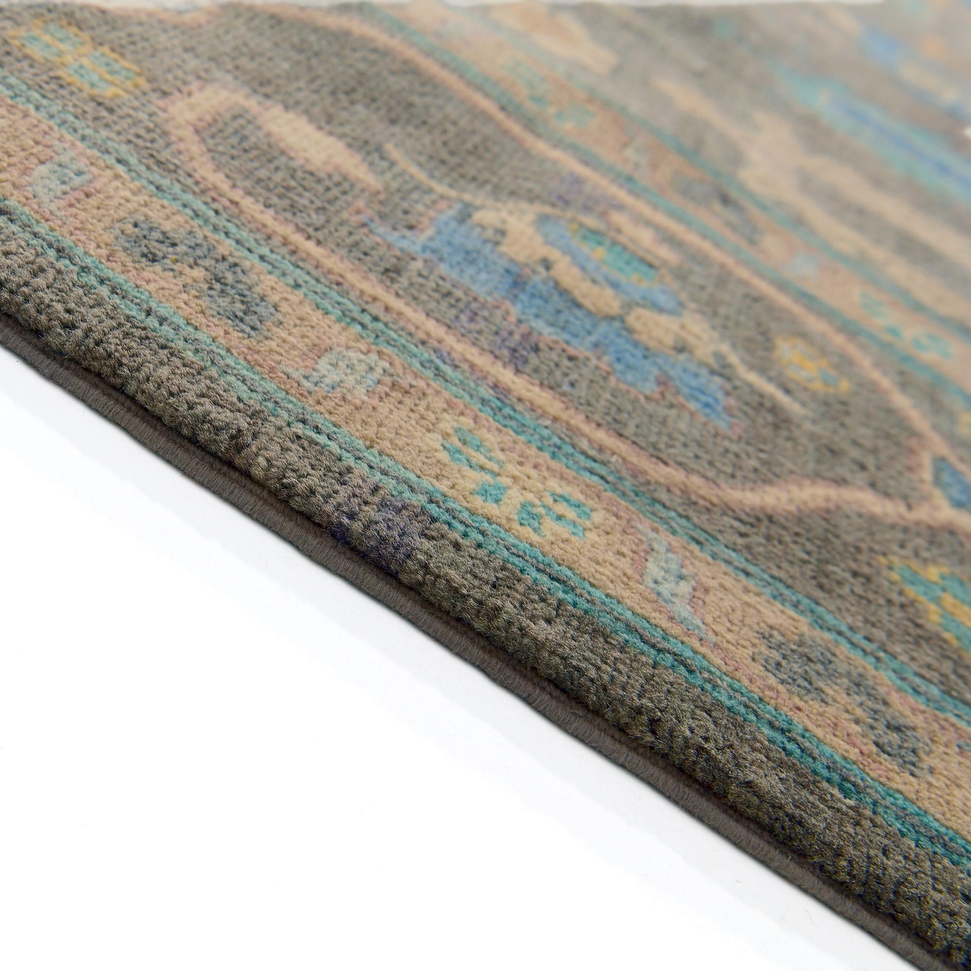 Detail image 8 of 12: 6' 8 x 9' 11 Hand Knotted Kazak Rug