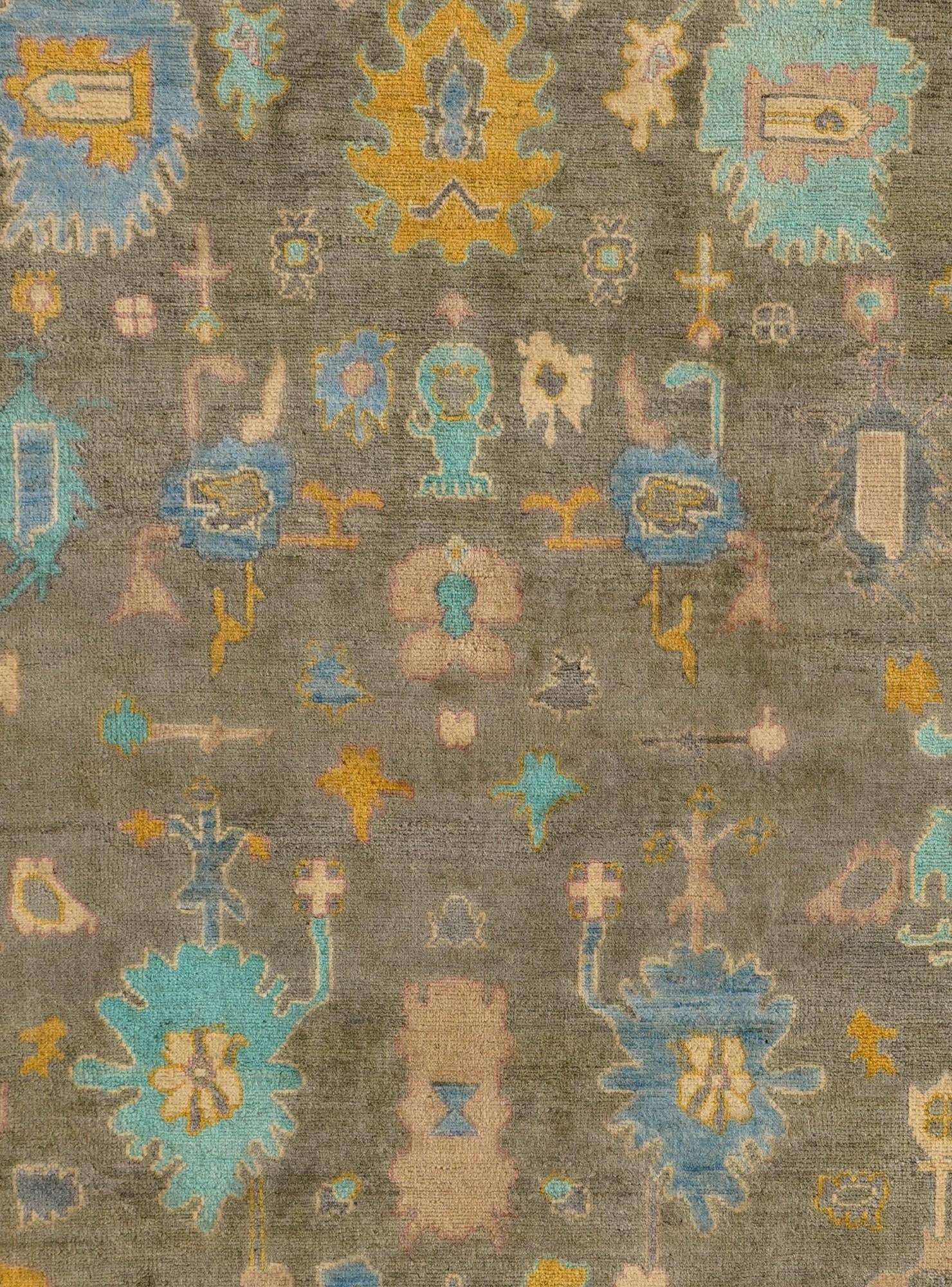 6' 8 x 9' 11 Hand Knotted Kazak Rug