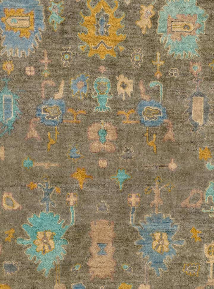 6' 8 x 9' 11 Hand Knotted Kazak Rug
