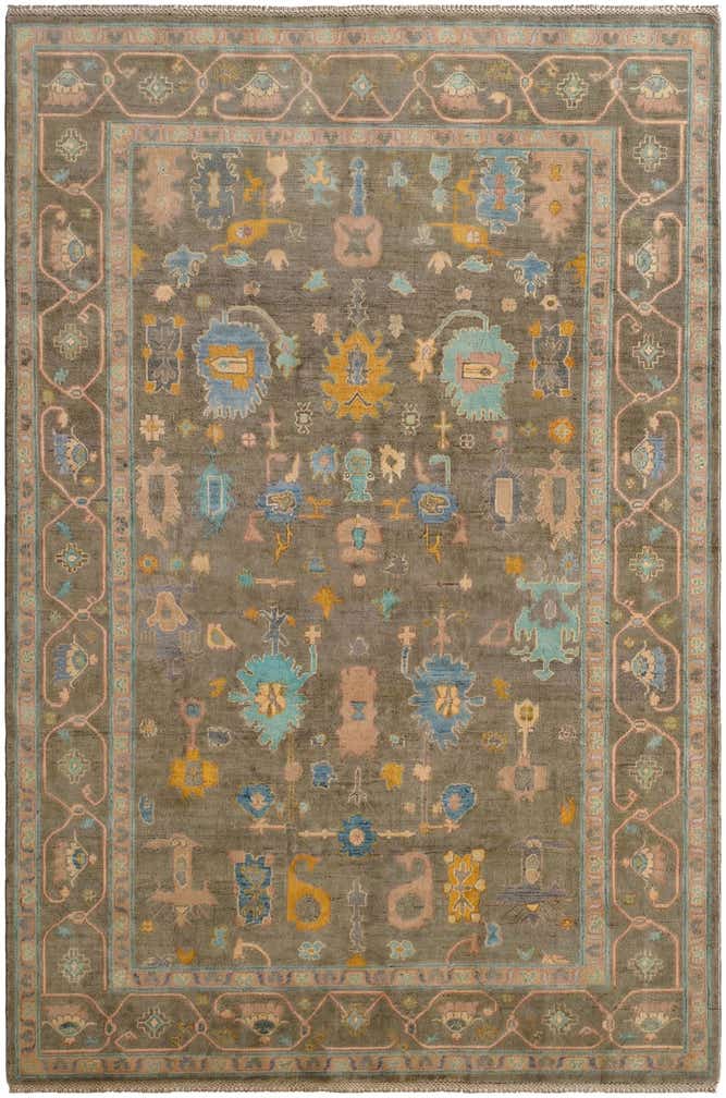6' 8 x 9' 11 Hand Knotted Kazak Rug