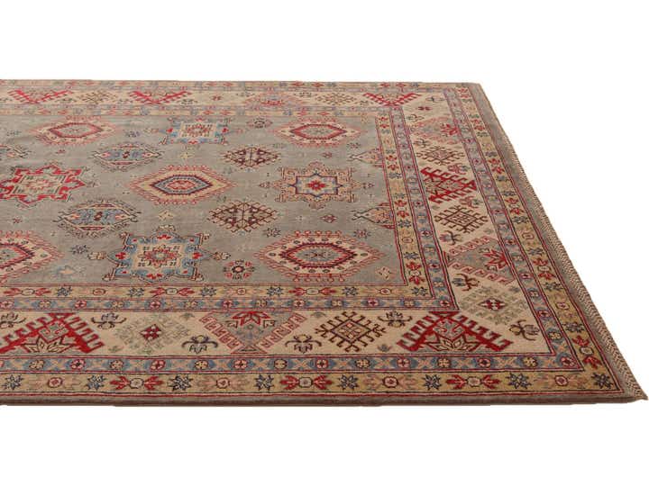 6' 6 x 9' 8 Hand Knotted Kazak Rug