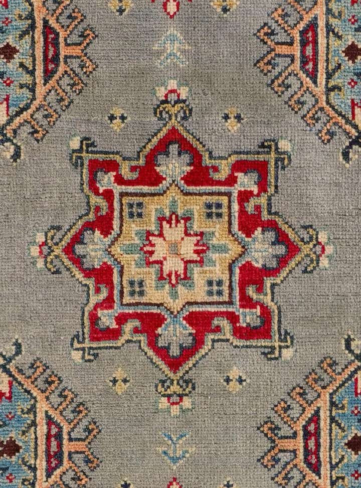 6' 6 x 9' 8 Hand Knotted Kazak Rug
