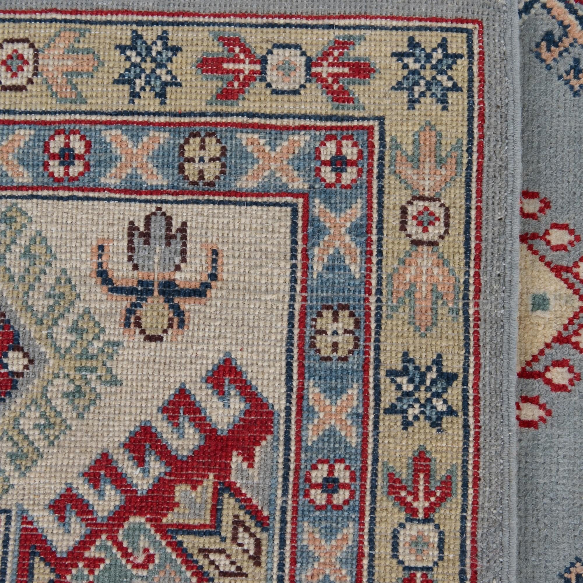 200cm x 295cm Hand Knotted Kazak Rug