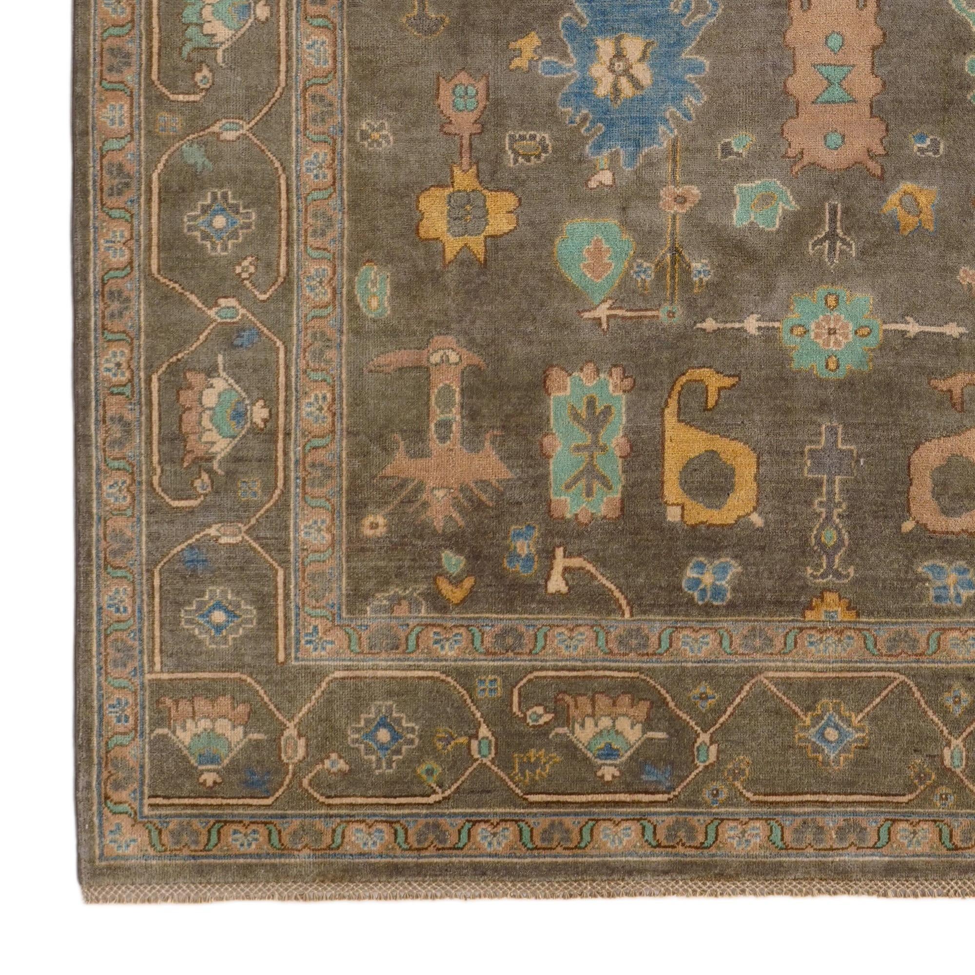 6' 9 x 9' 5 Hand Knotted Kazak Rug