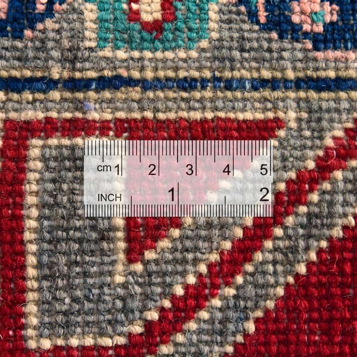 6' 7 x 9' 11 Hand Knotted Kazak Rug