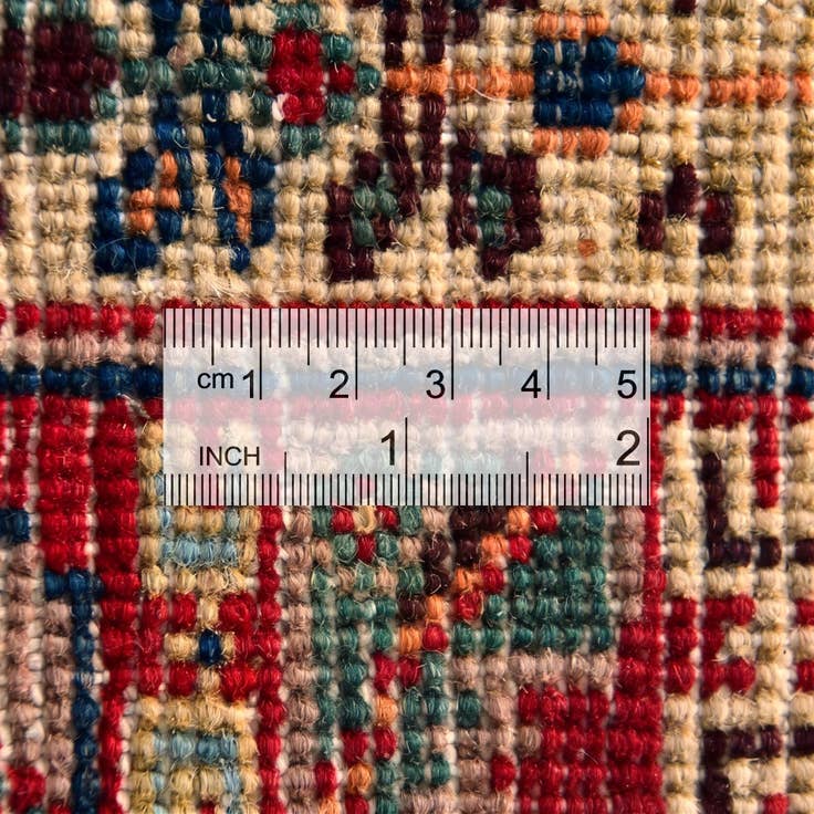 Detail image of 6' 5 x 9' 4 Hand Knotted Kazak Rug
