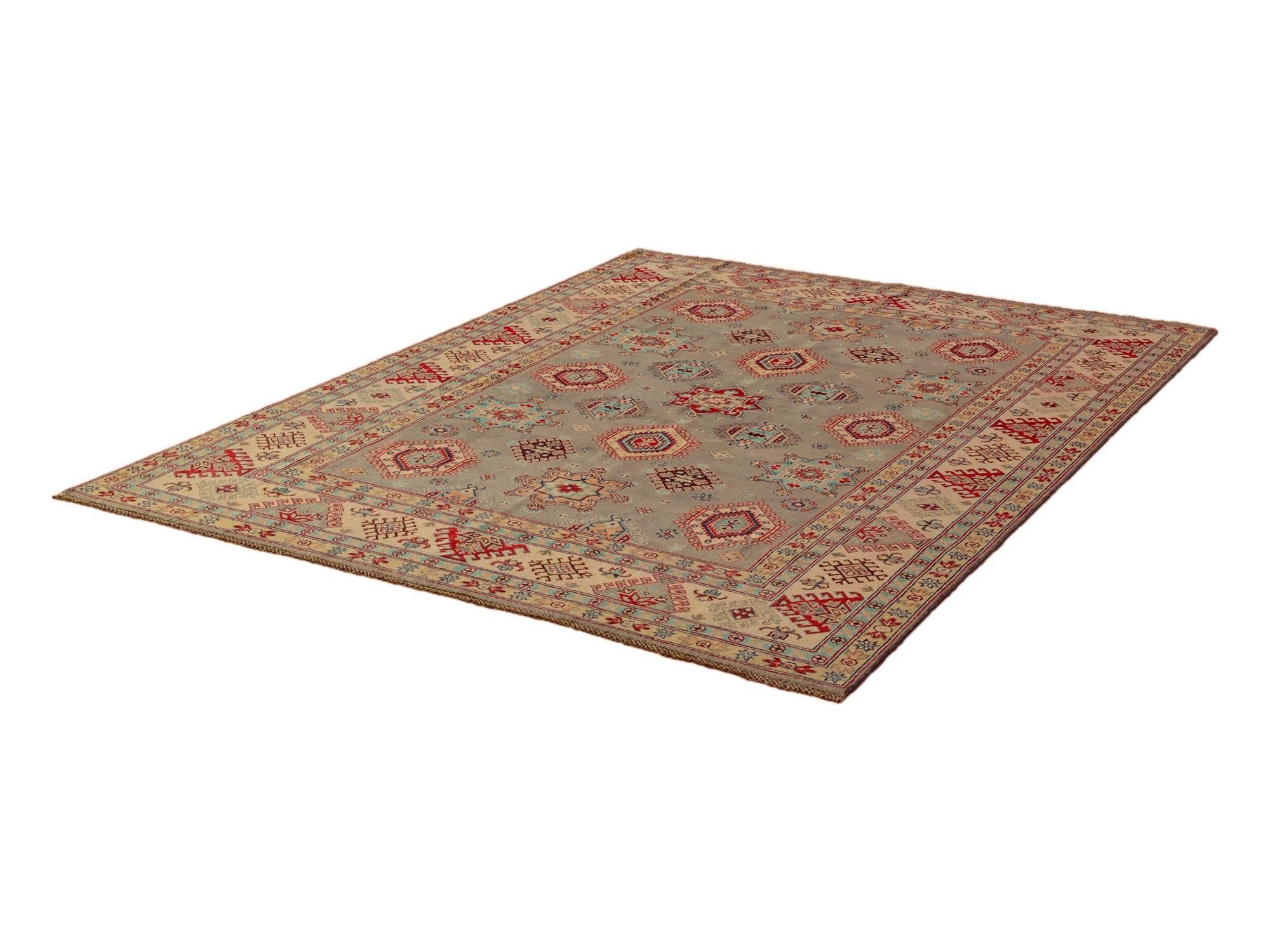 6' 8 x 9' 2 Hand Knotted Kazak Rug