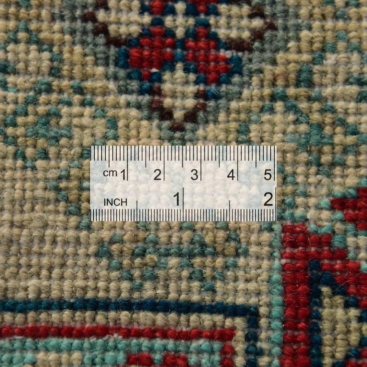 Detail image of 6' 8 x 9' 2 Hand Knotted Kazak Rug