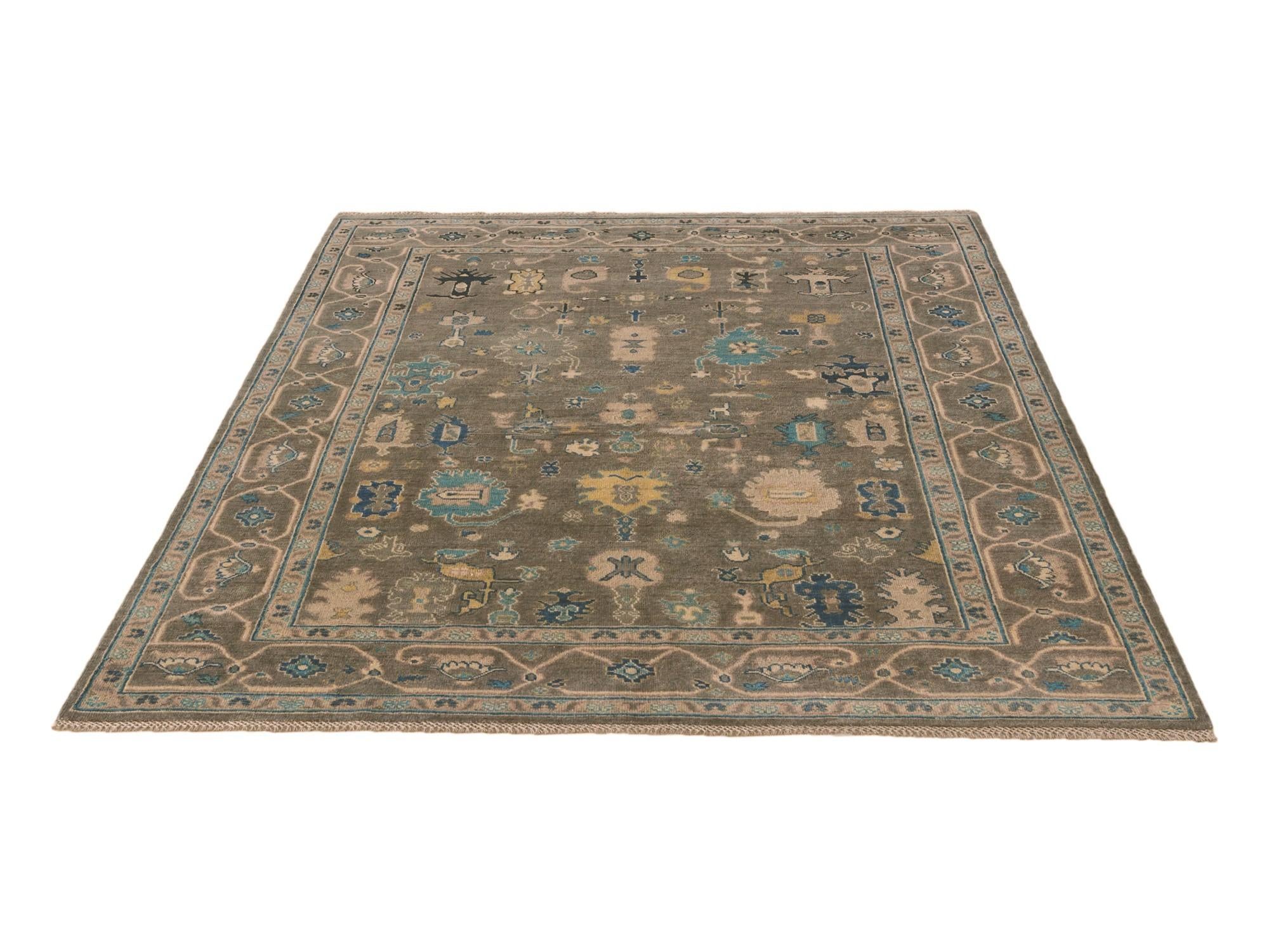5' 8 x 7' 7 Hand Knotted Kazak Rug