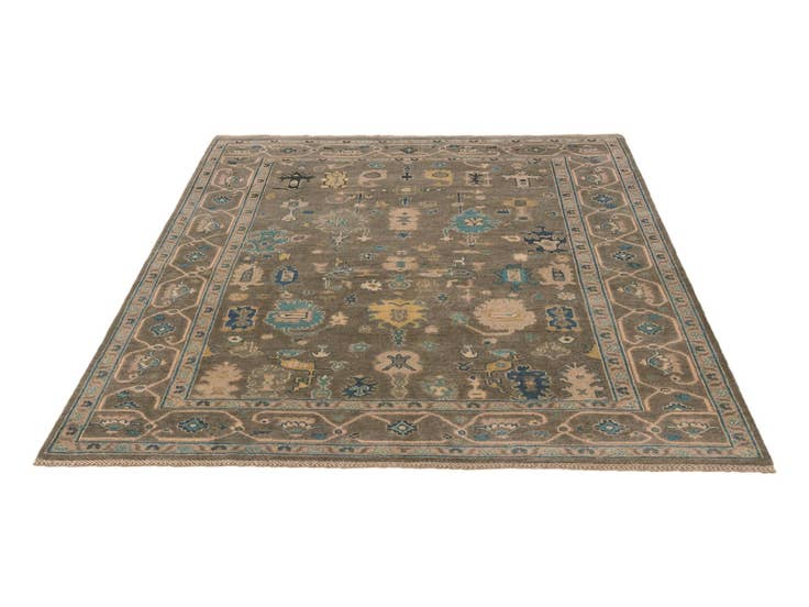 Detail image of 5' 8 x 7' 7 Hand Knotted Kazak Rug