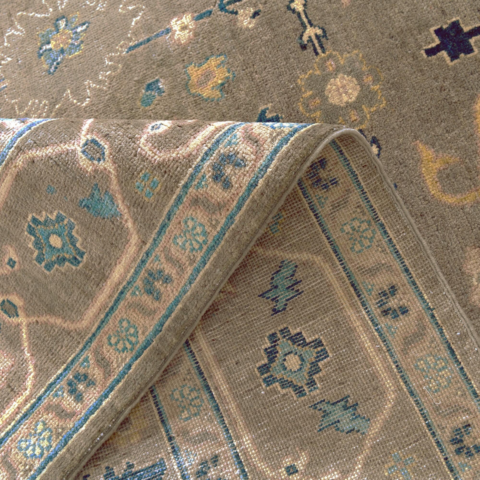 5' 8 x 7' 7 Hand Knotted Kazak Rug