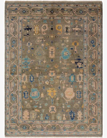 5' 8 x 7' 7 Hand Knotted Kazak Rug