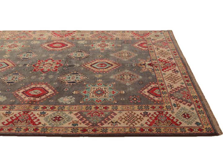 5' 7 x 7' 7 Hand Knotted Kazak Rug