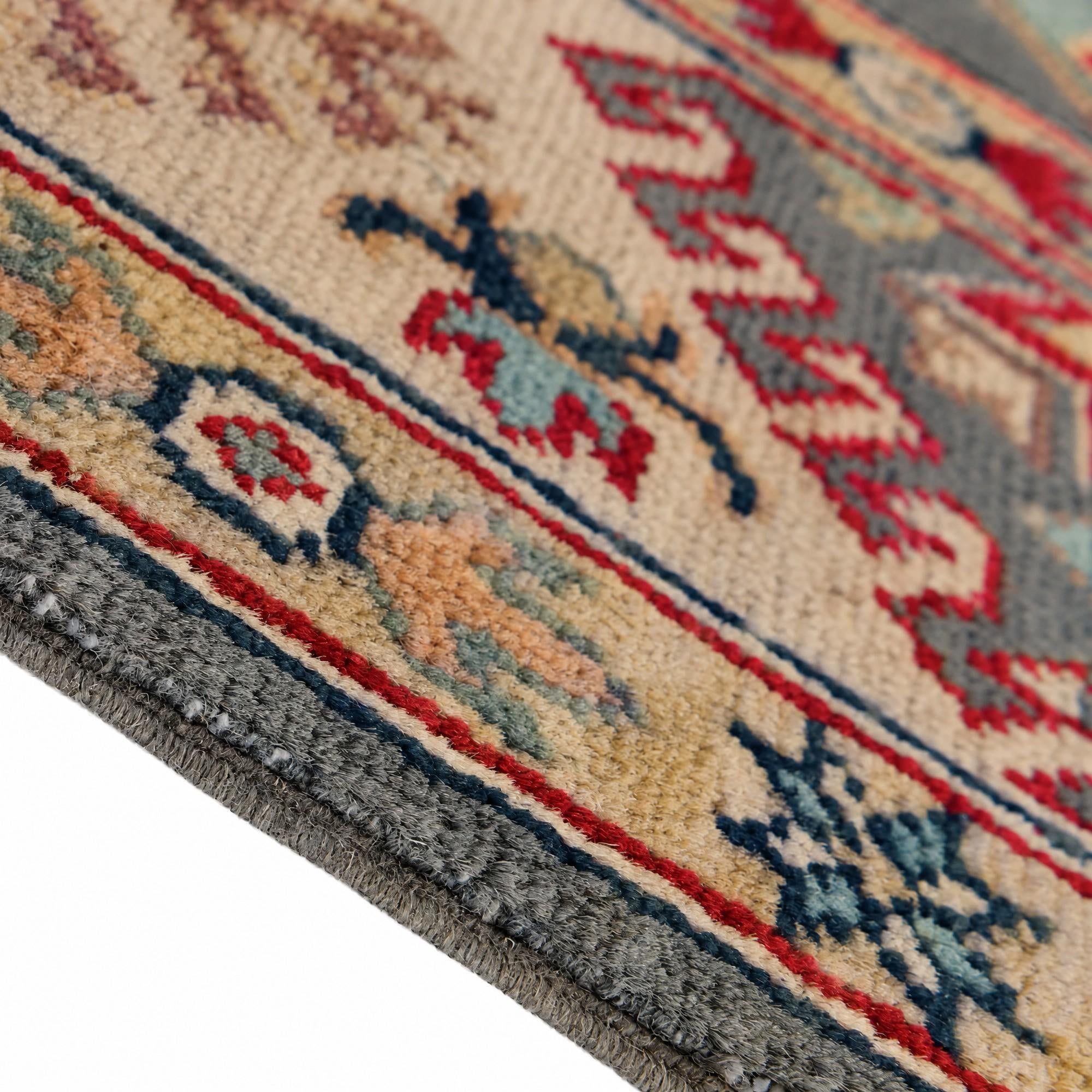 Detail image 8 of 12: 5' 7 x 7' 7 Hand Knotted Kazak Rug