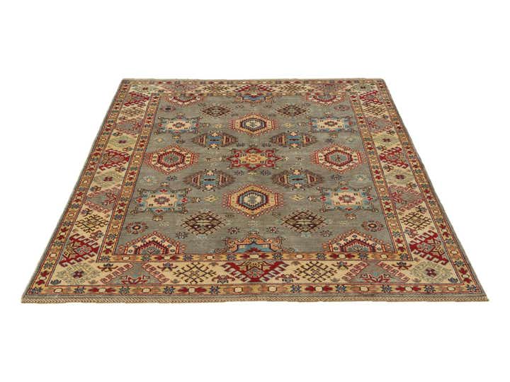 5' 7 x 7' 10 Hand Knotted Kazak Rug