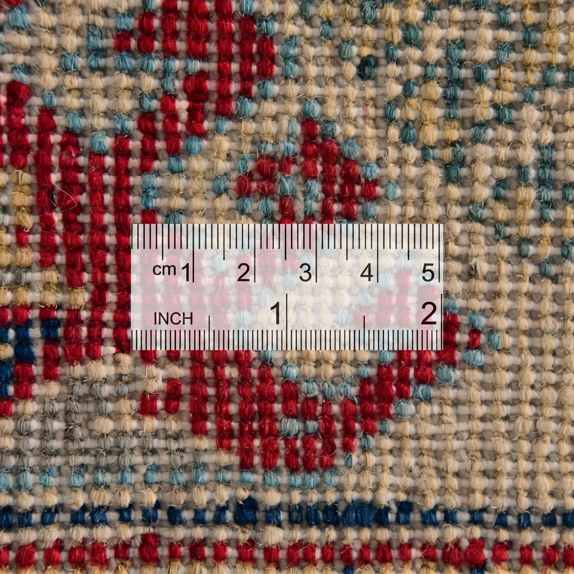 5' 7 x 7' 10 Hand Knotted Kazak Rug