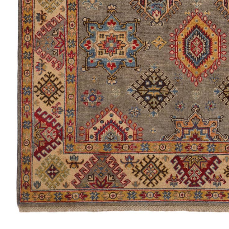 Detail image of 5' 3 x 7' 5 Hand Knotted Kazak Rug