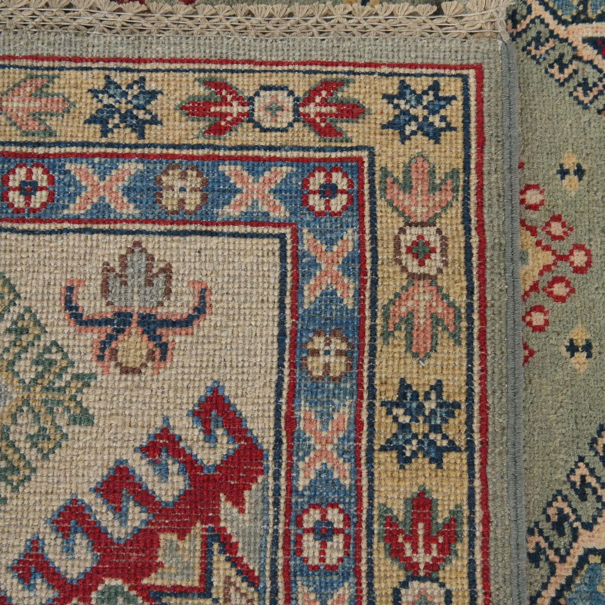 205cm x 285cm Hand Knotted Kazak Rug