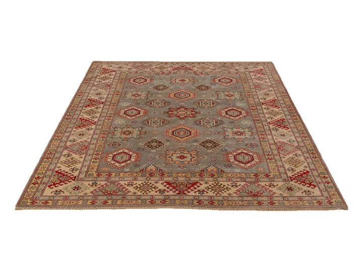 6' 10 x 9' 8 Hand Knotted Kazak Rug