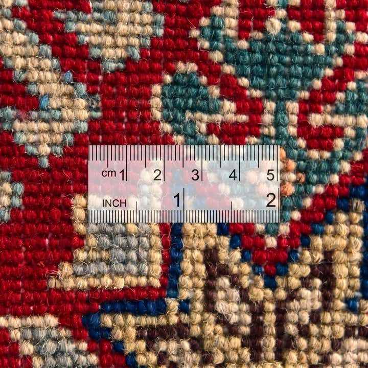 6' 10 x 9' 8 Hand Knotted Kazak Rug