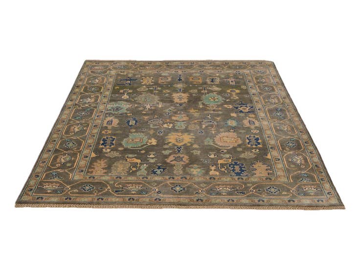 Detail image of 5' 7 x 7' 5 Hand Knotted Kazak Rug