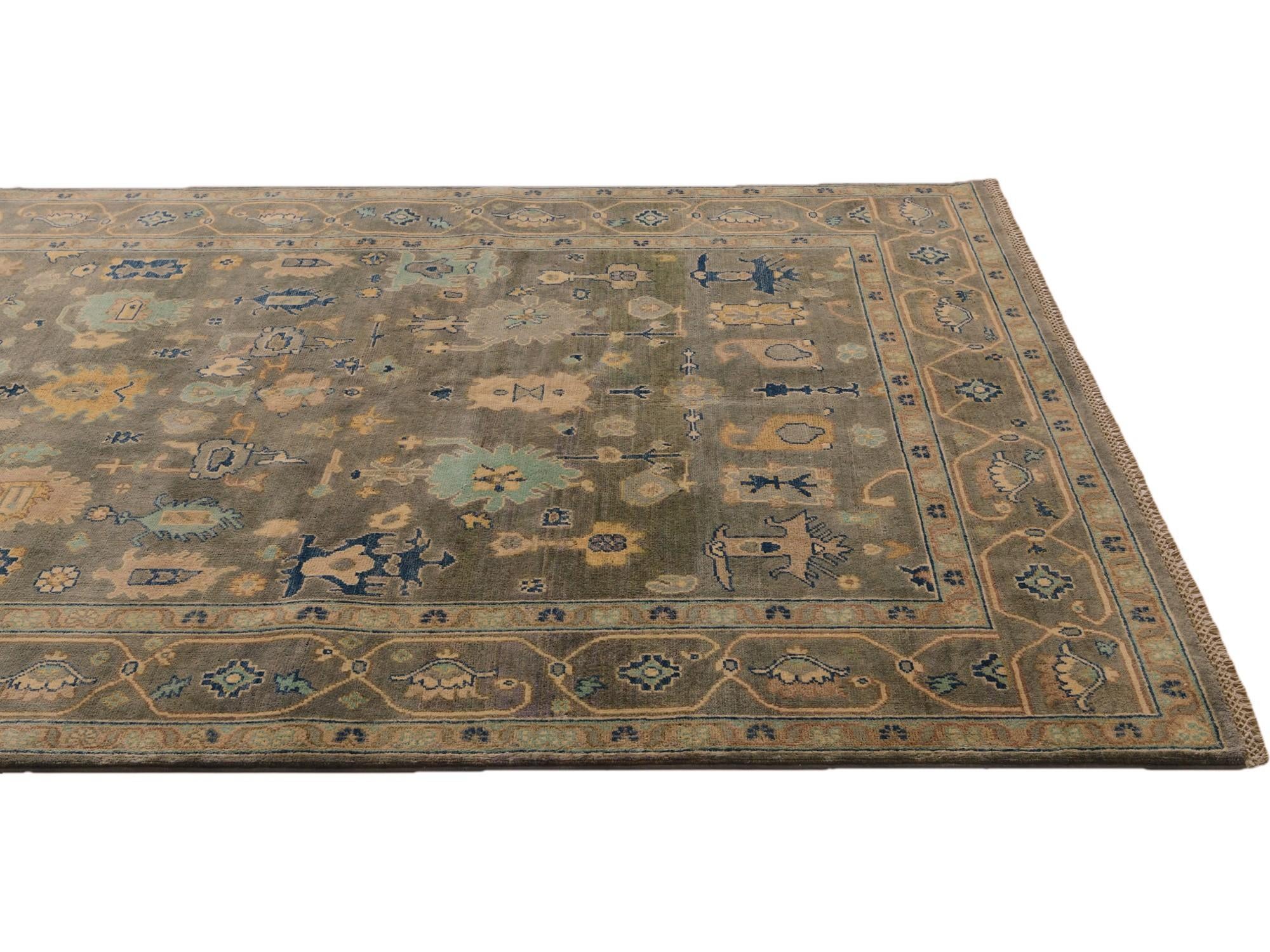 5' 7 x 7' 5 Hand Knotted Kazak Rug